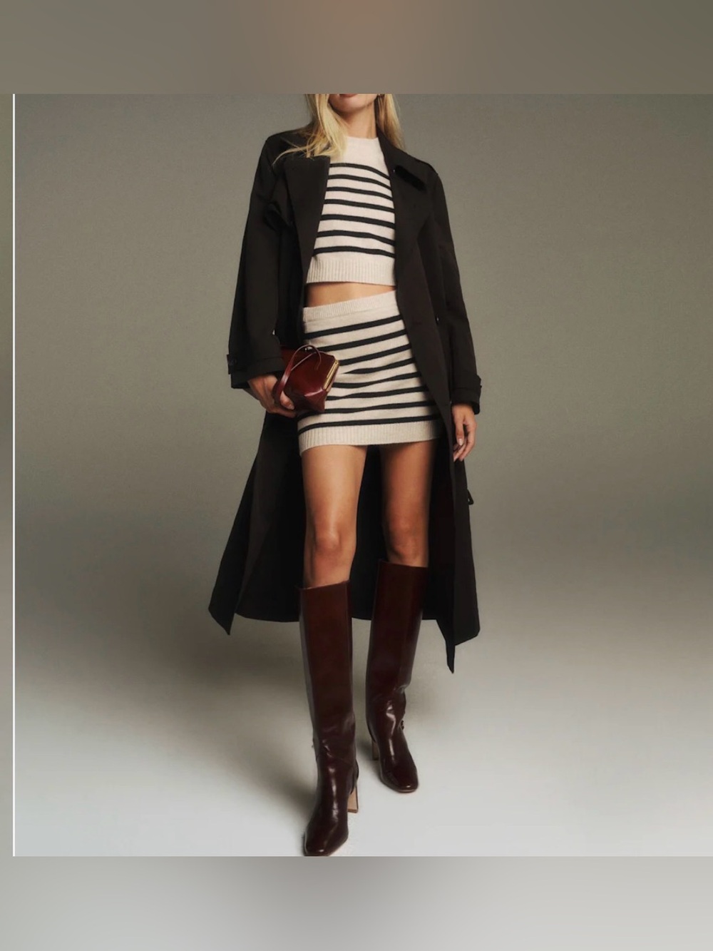 Reformation Londyn Cashmere Two Piece Set NWT